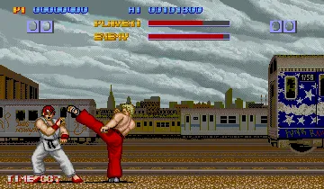 Street Fighter (World) screen shot game playing